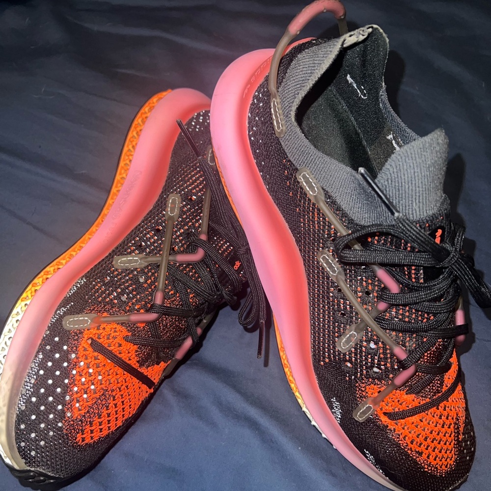 adidas Black and Orange Men’s Sneakers